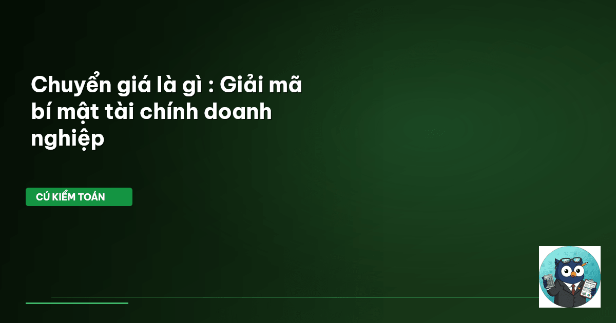 chuyển giá