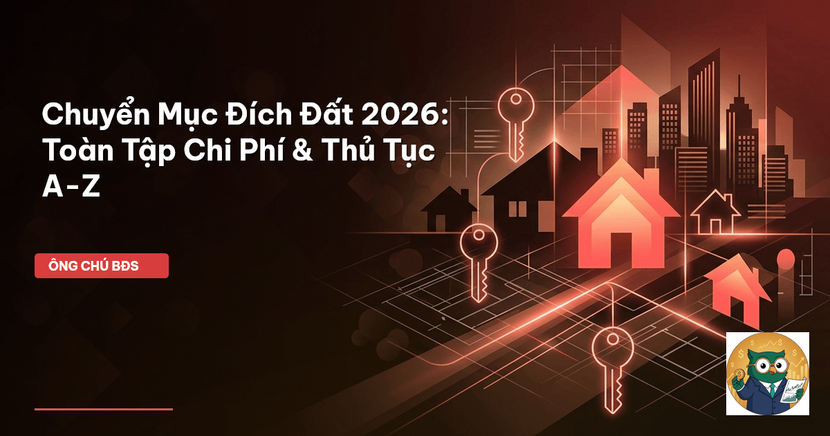 chuyển mục đích sử dụng đất