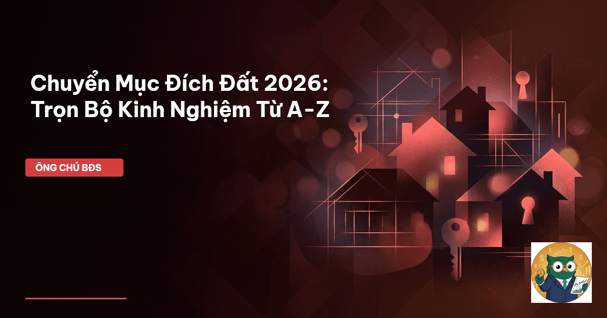chuyển mục đích sử dụng đất