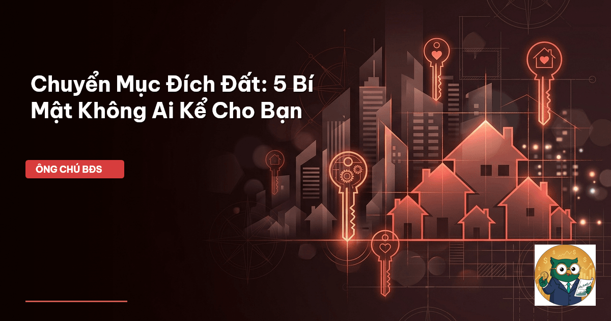 chuyển mục đích sử dụng đất