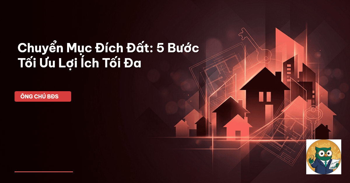 chuyển mục đích sử dụng đất
