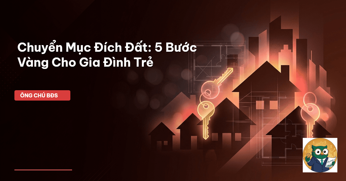 chuyển mục đích sử dụng đất