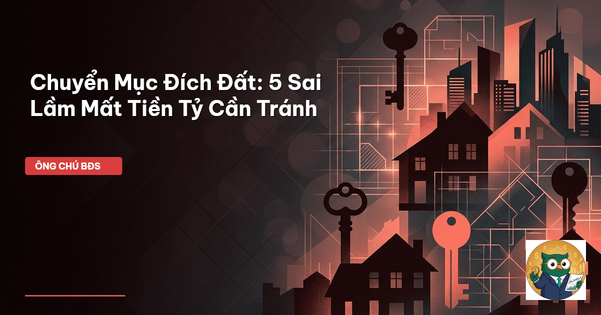 Chuyển mục đích đất