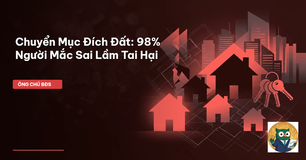 chuyển mục đích sử dụng đất