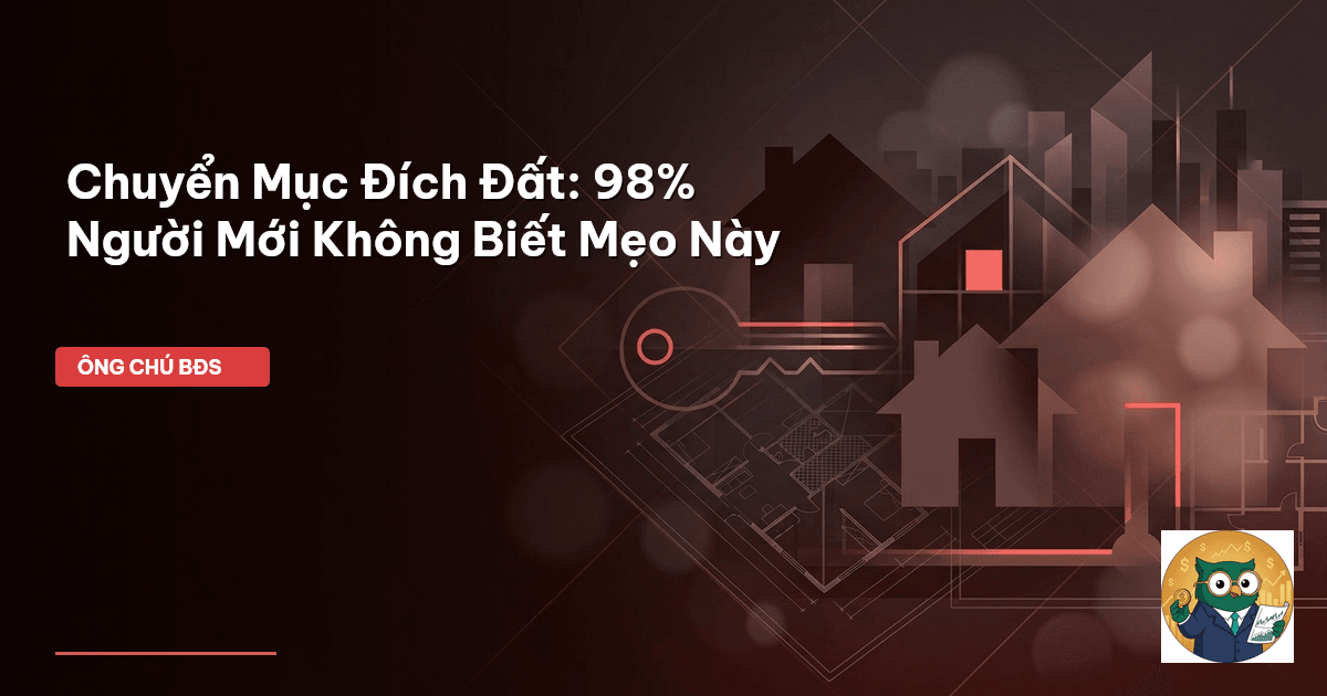 chuyển mục đích sử dụng đất