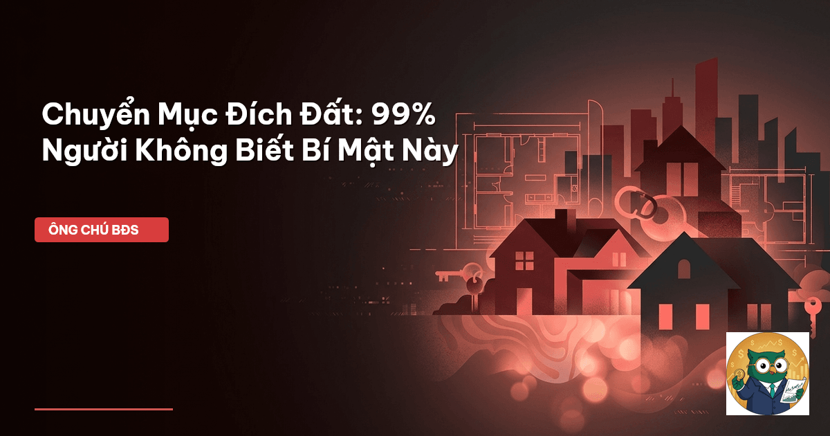 chuyển mục đích sử dụng đất