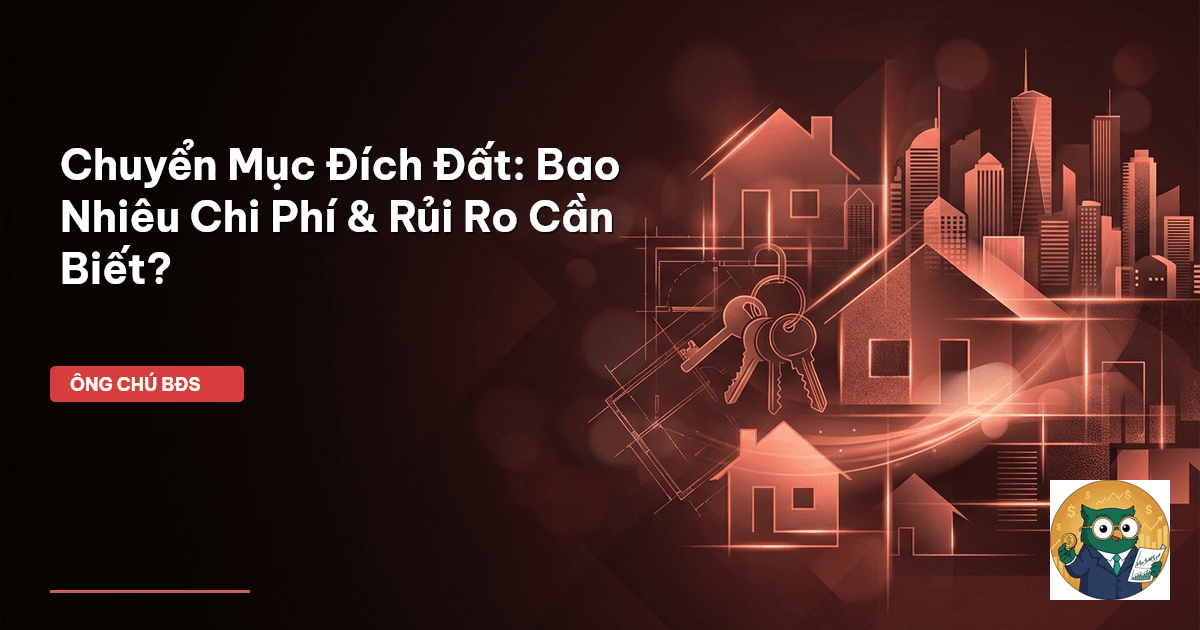 chuyển mục đích sử dụng đất