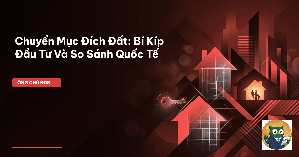 chuyển mục đích sử dụng đất