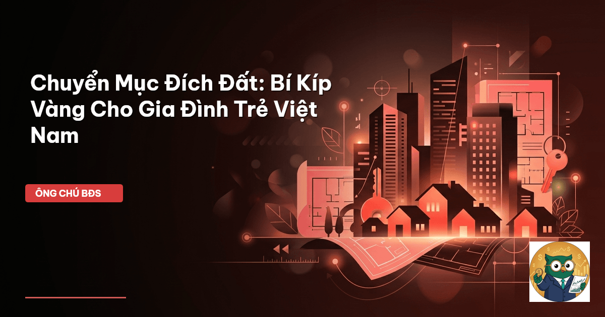 chuyển mục đích sử dụng đất