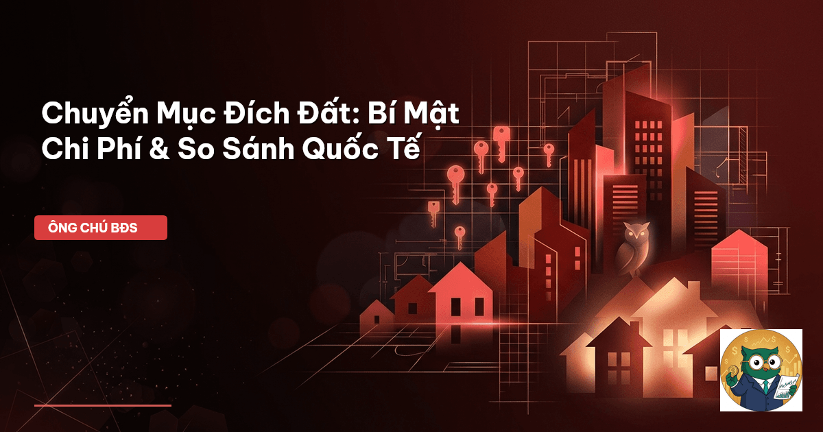 chuyển mục đích sử dụng đất