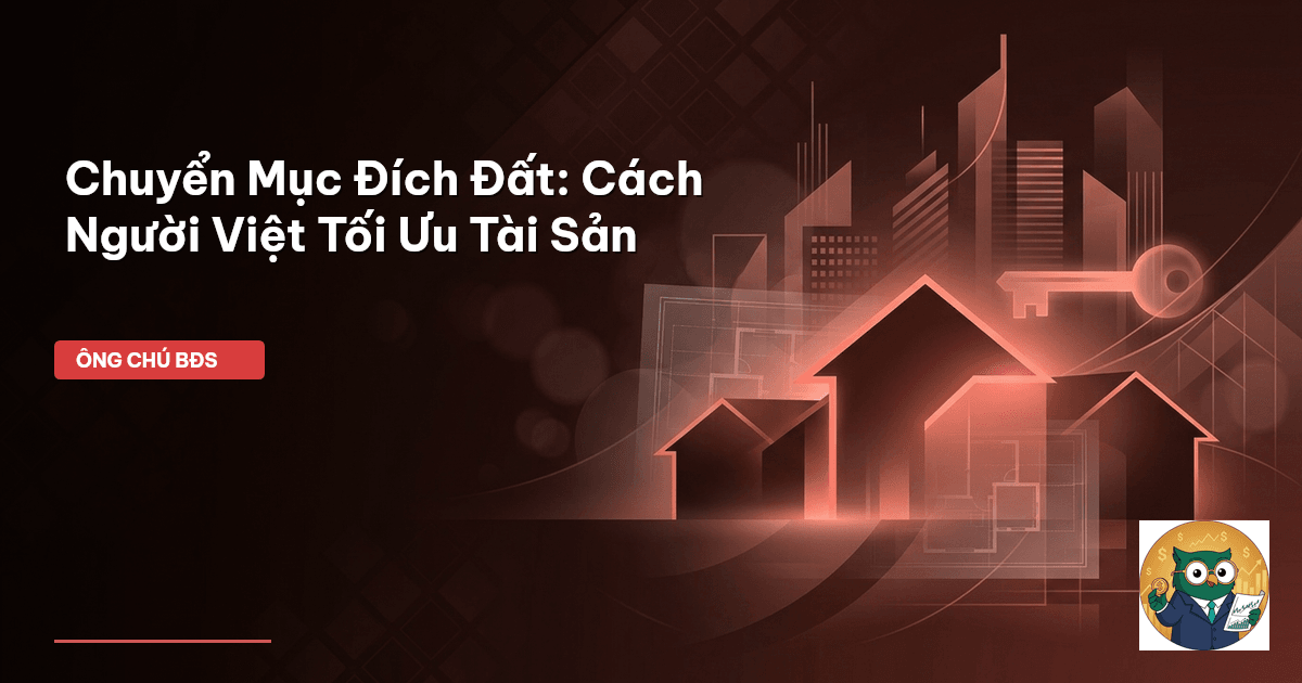chuyển mục đích sử dụng đất