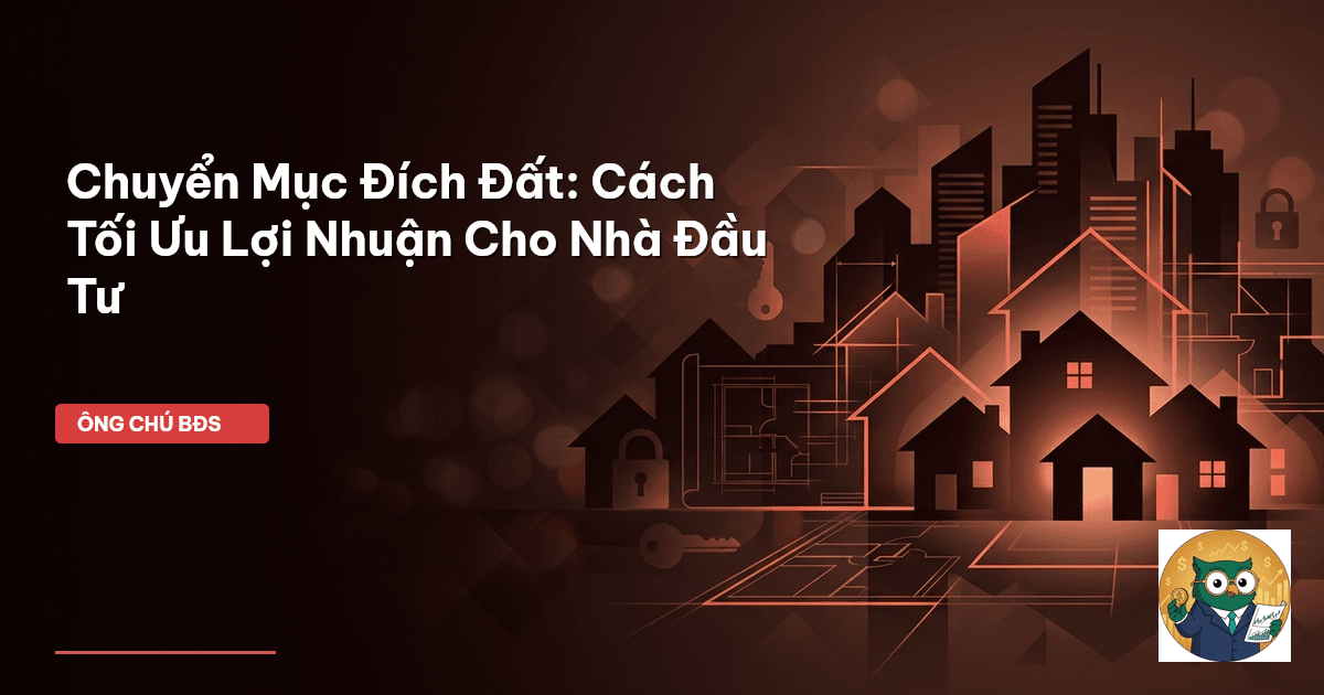 chuyển mục đích sử dụng đất