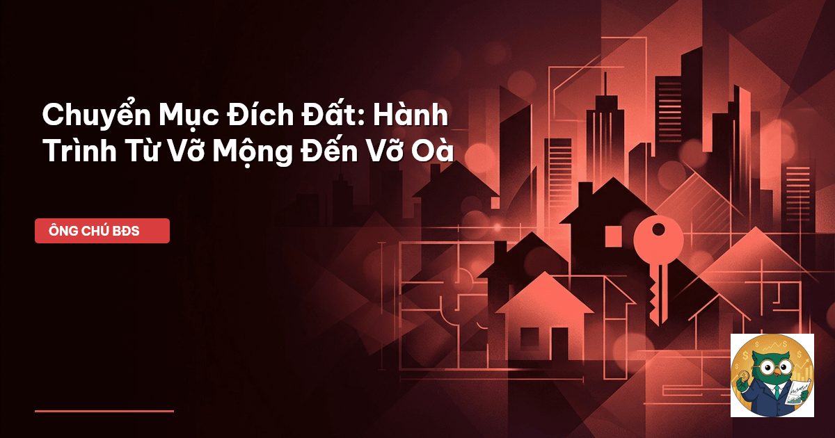 chuyển mục đích sử dụng đất