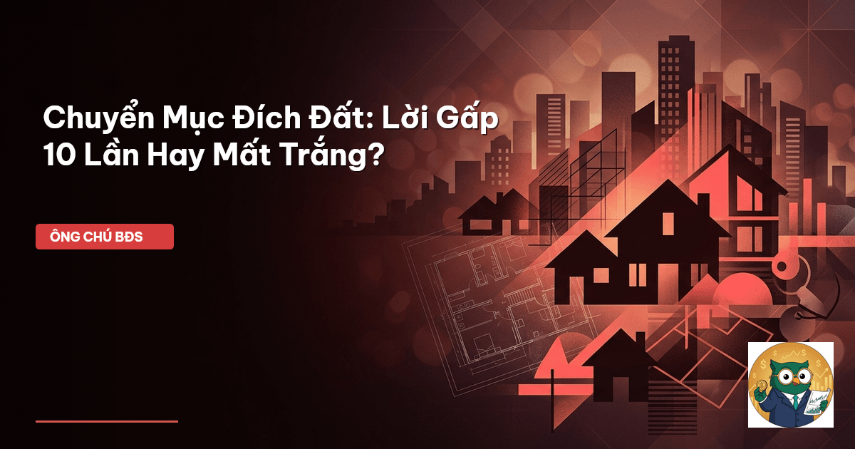 chuyển mục đích sử dụng đất