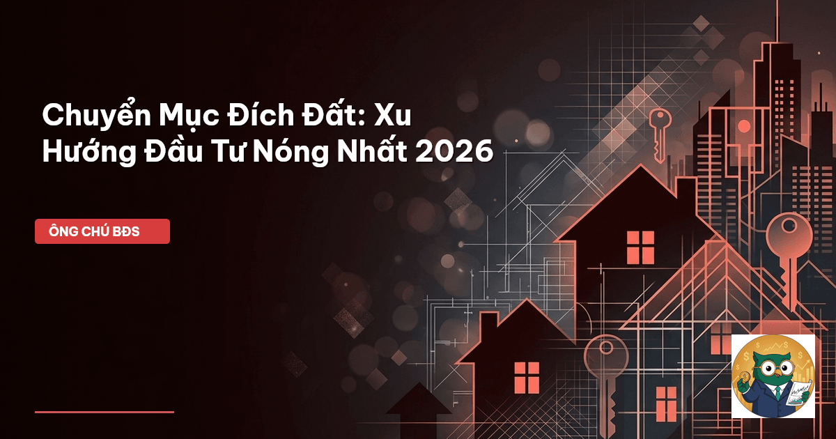 chuyển mục đích sử dụng đất