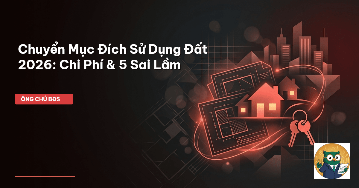 chuyển mục đích sử dụng đất