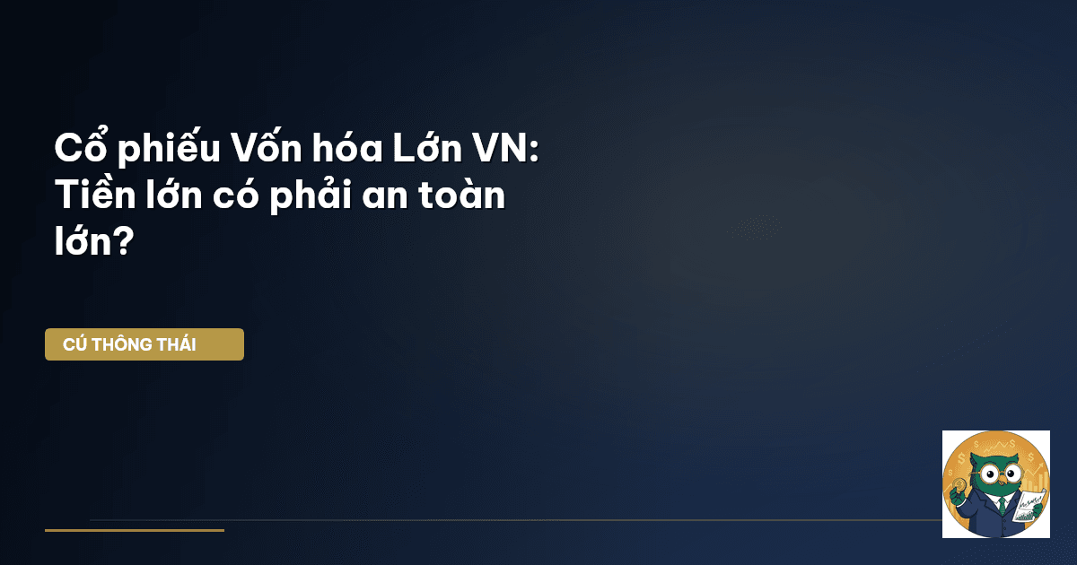 Cổ phiếu Vốn hóa Lớn VN: Tiền lớn có phải an toàn lớn?