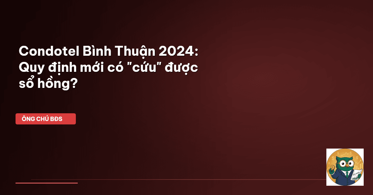 condotel Bình Thuận