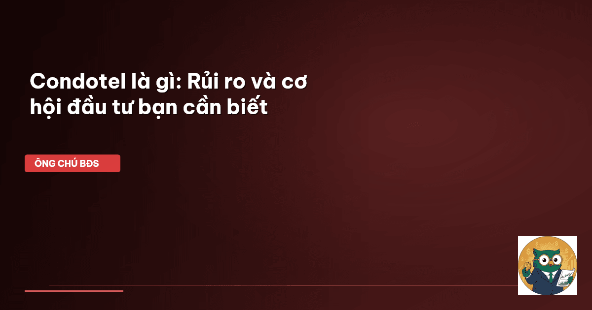 condotel là gì
