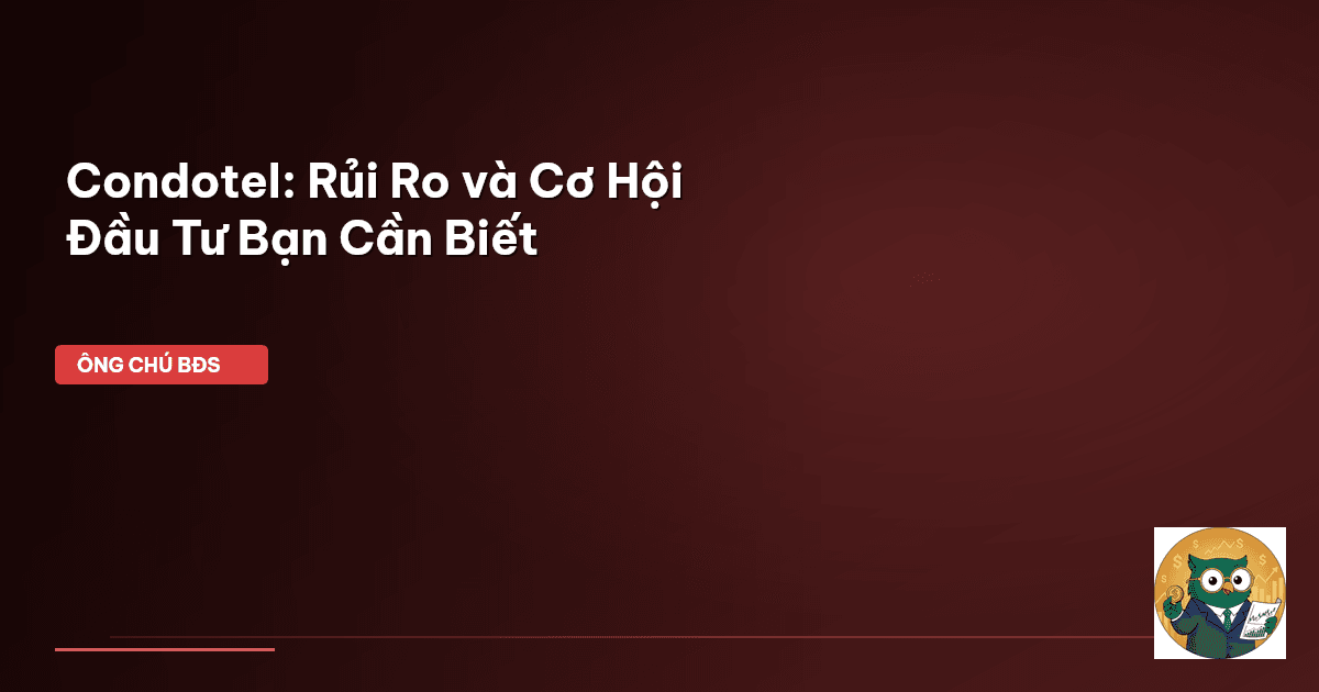 condotel là gì