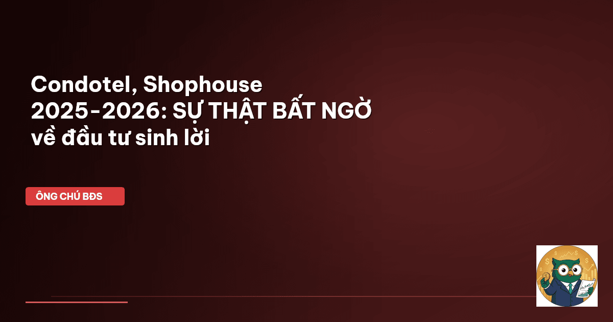 condotel shophouse