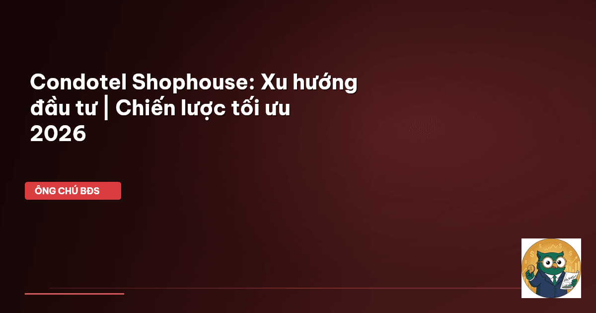 condotel shophouse