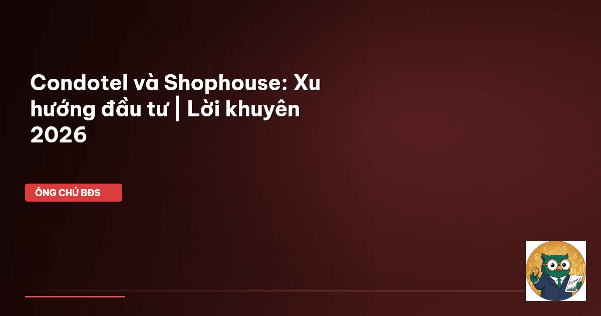 đầu tư condotel