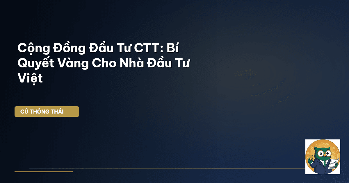 cộng đồng đầu tư ctt