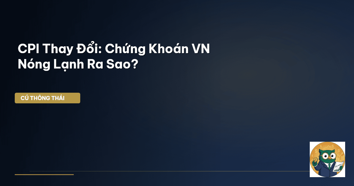 CPI Thay Đổi: Chứng Khoán VN ‘Nóng Lạnh’ Ra Sao?