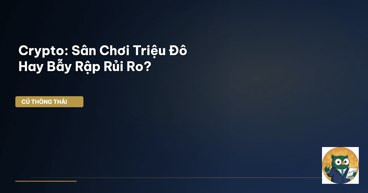 Crypto: Sân Chơi Triệu Đô Hay Bẫy Rập Rủi Ro?
