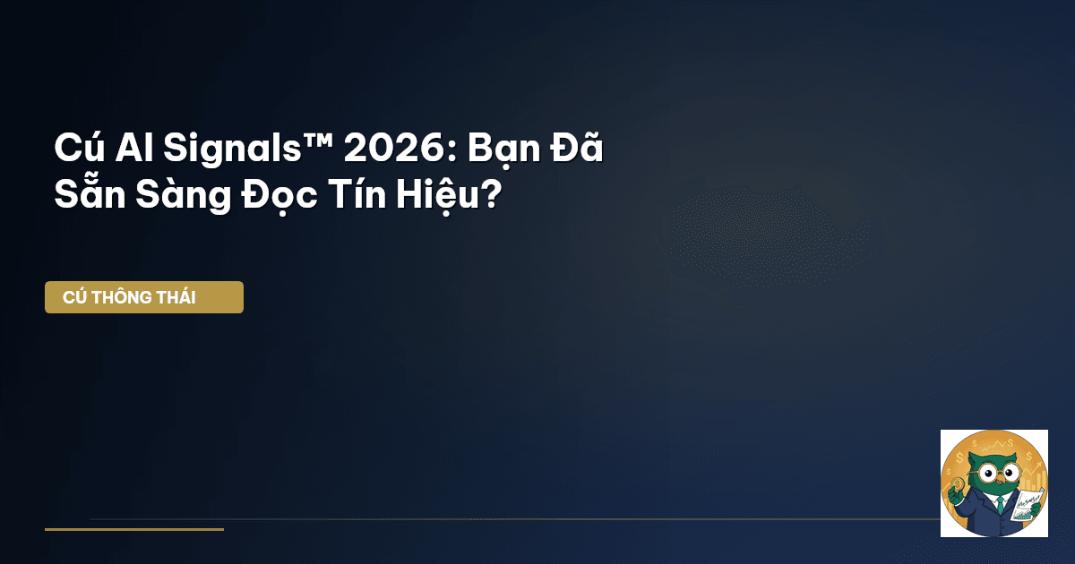 Cú AI Signals™ 2026: Bạn Đã Sẵn Sàng ‘Đọc’ Tín Hiệu?