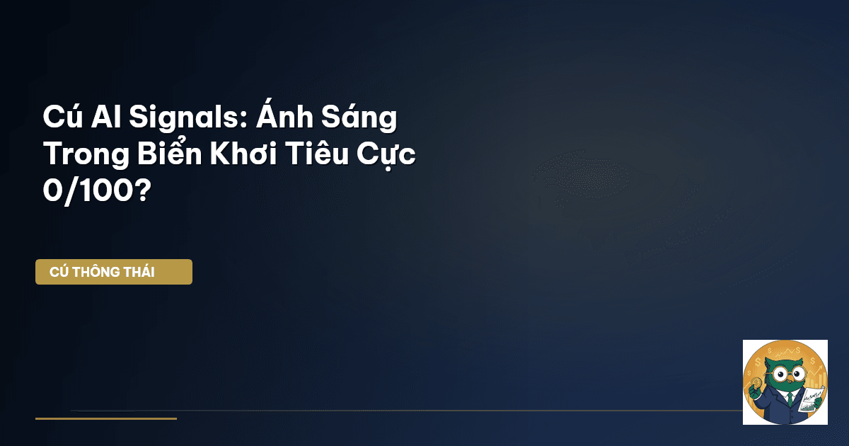 Cú AI Signals: Ánh Sáng Trong Biển Khơi Tiêu Cực 0/100?