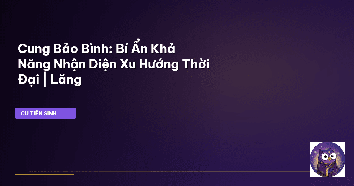 Cung Bảo Bình