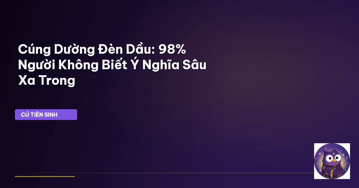 cúng dường đèn dầu