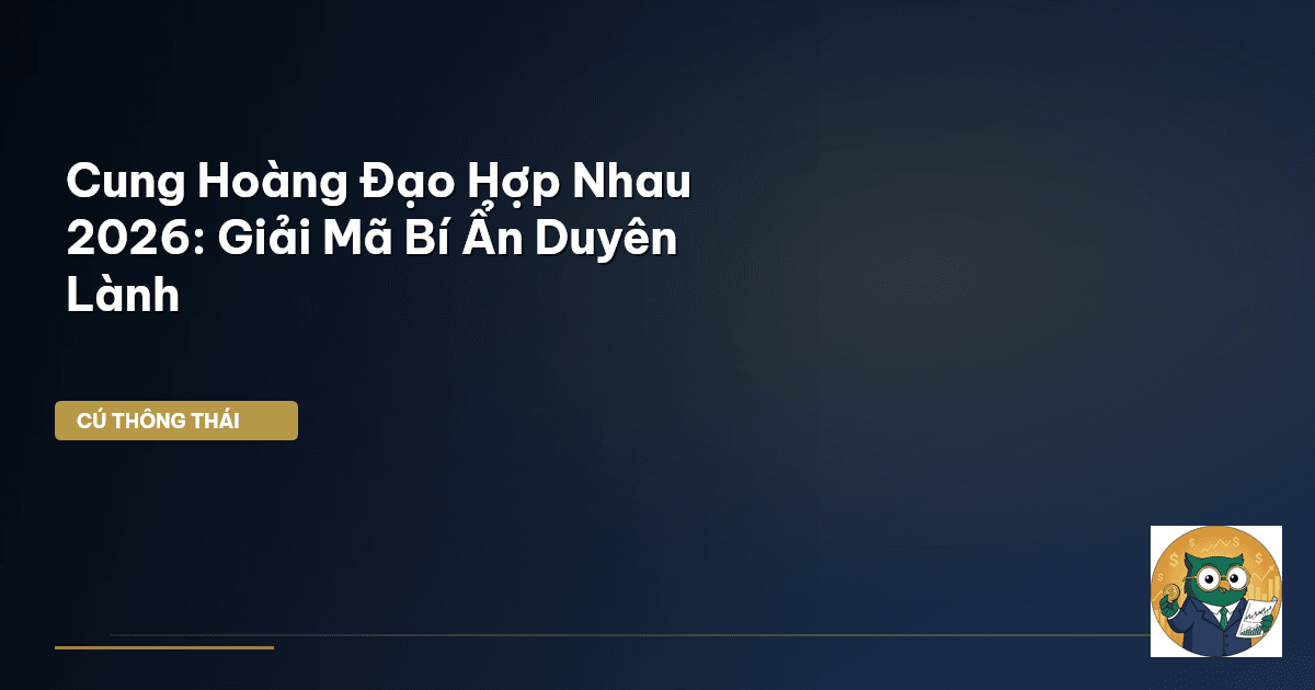 Cung Hoàng Đạo Hợp Nhau 2026: Giải Mã Bí Ẩn Duyên Lành