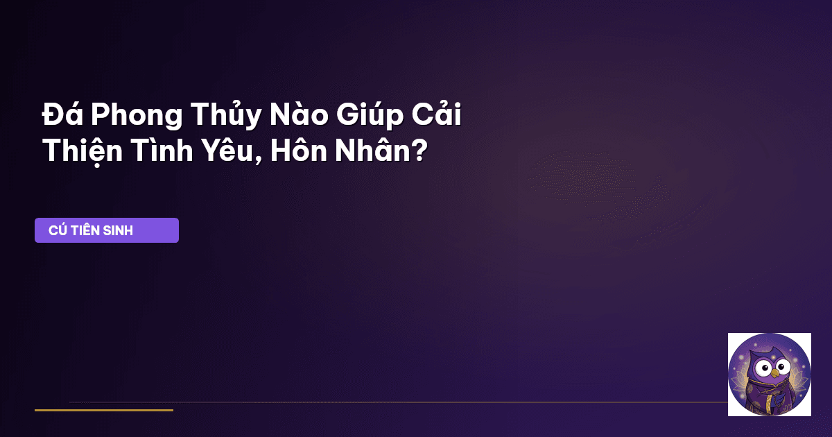 đá phong thủy tình yêu