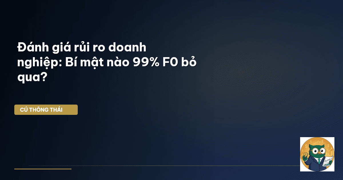 đánh giá rủi ro doanh nghiệp
