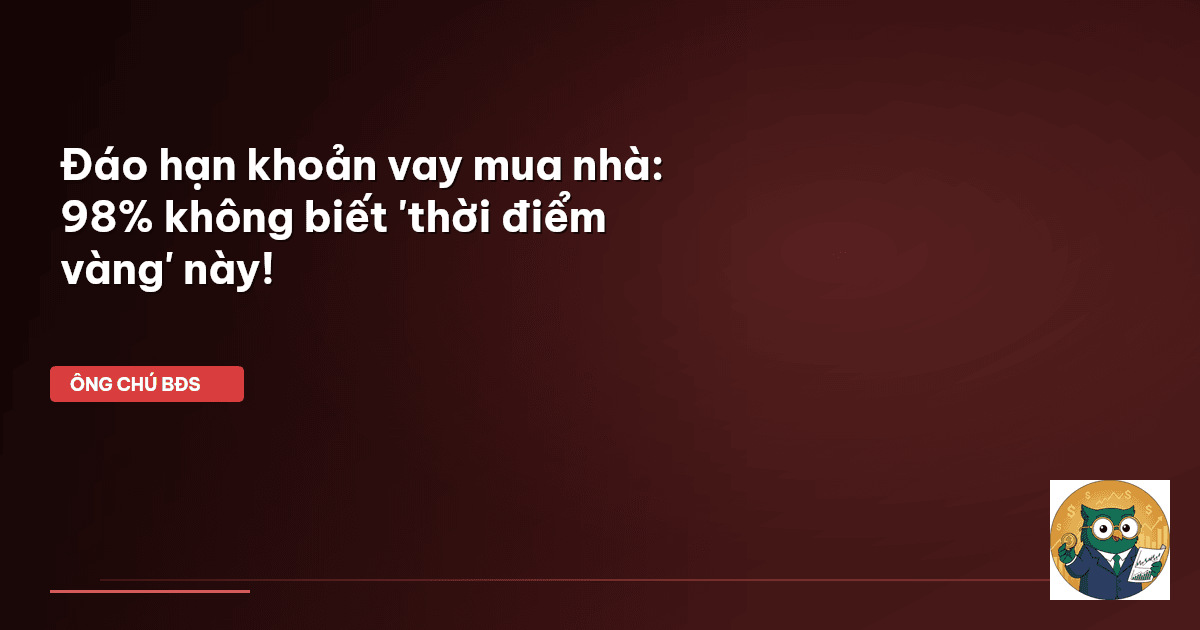 đáo hạn khoản vay