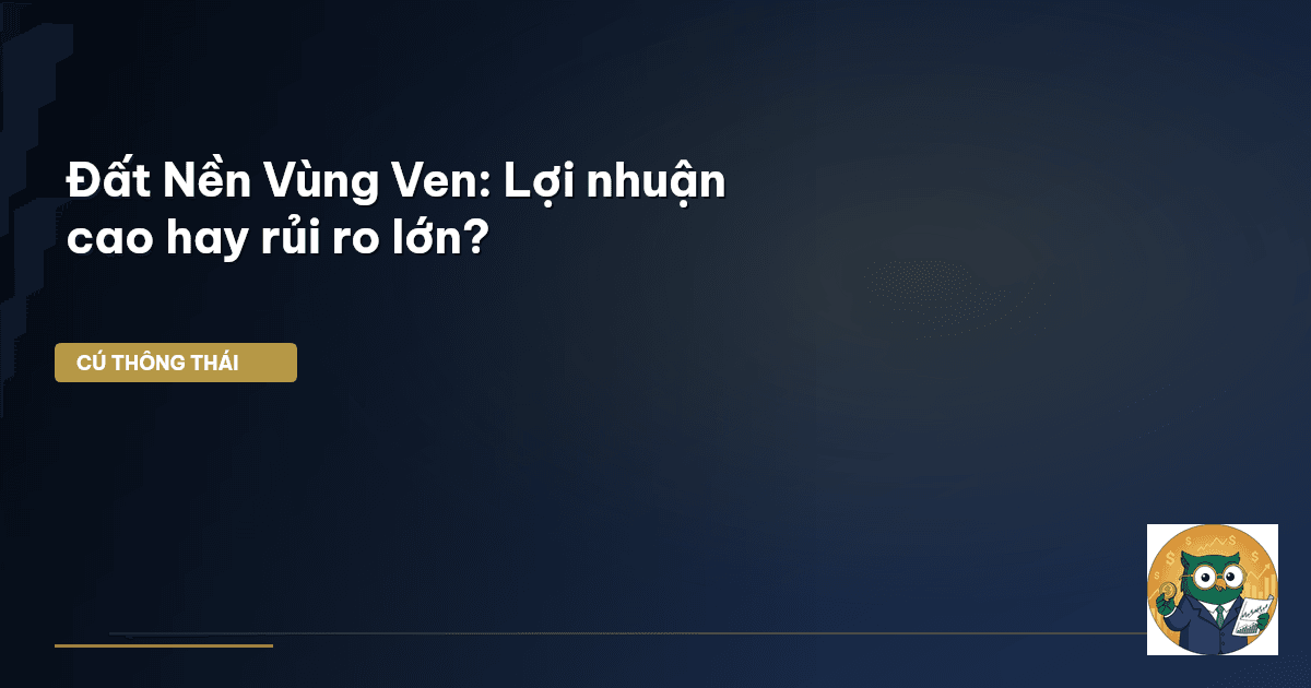 Đất Nền Vùng Ven: Lợi nhuận cao hay rủi ro lớn?