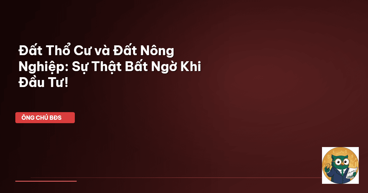 đất thổ cư