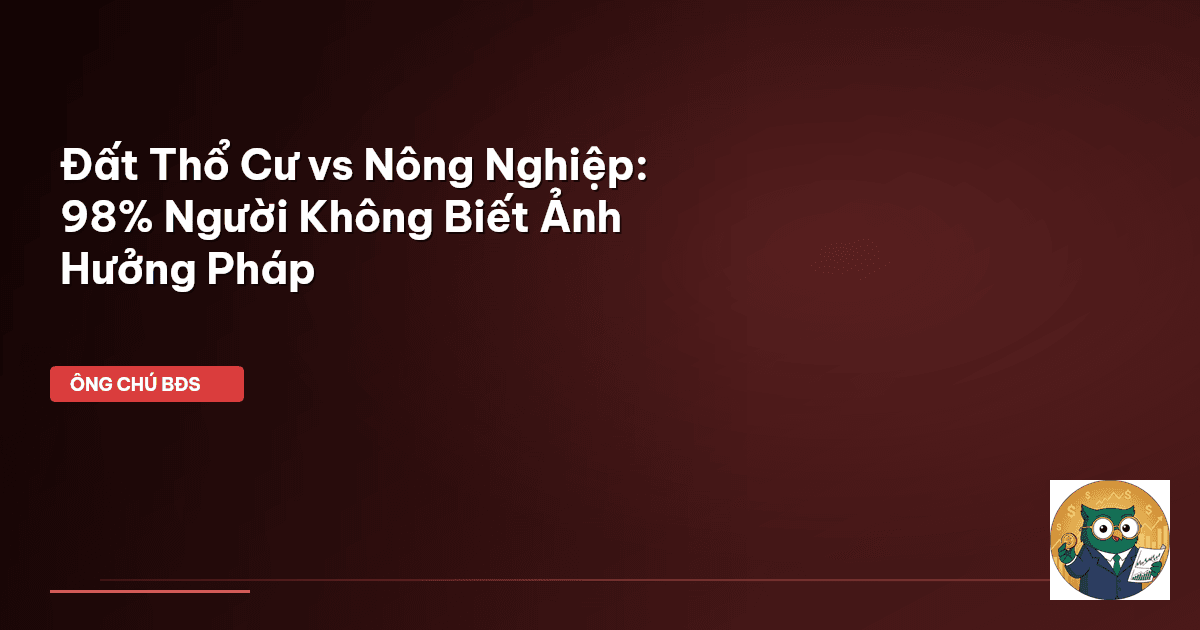 đất thổ cư