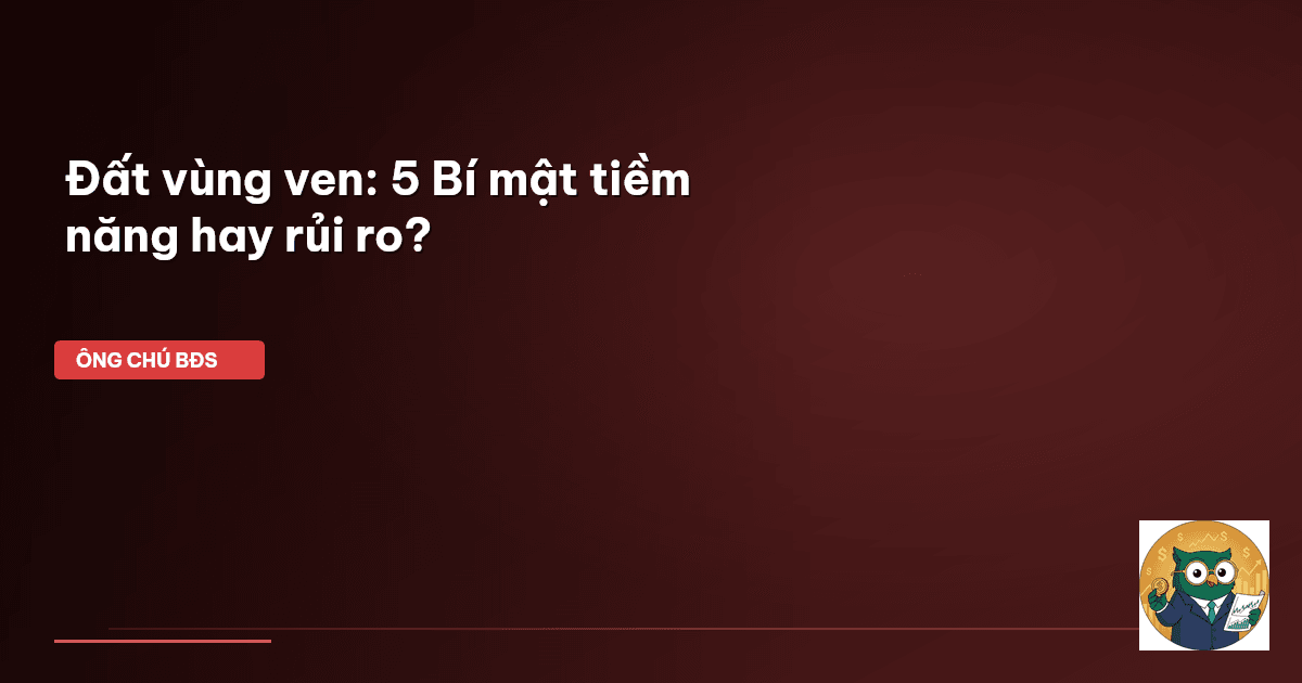đất vùng ven