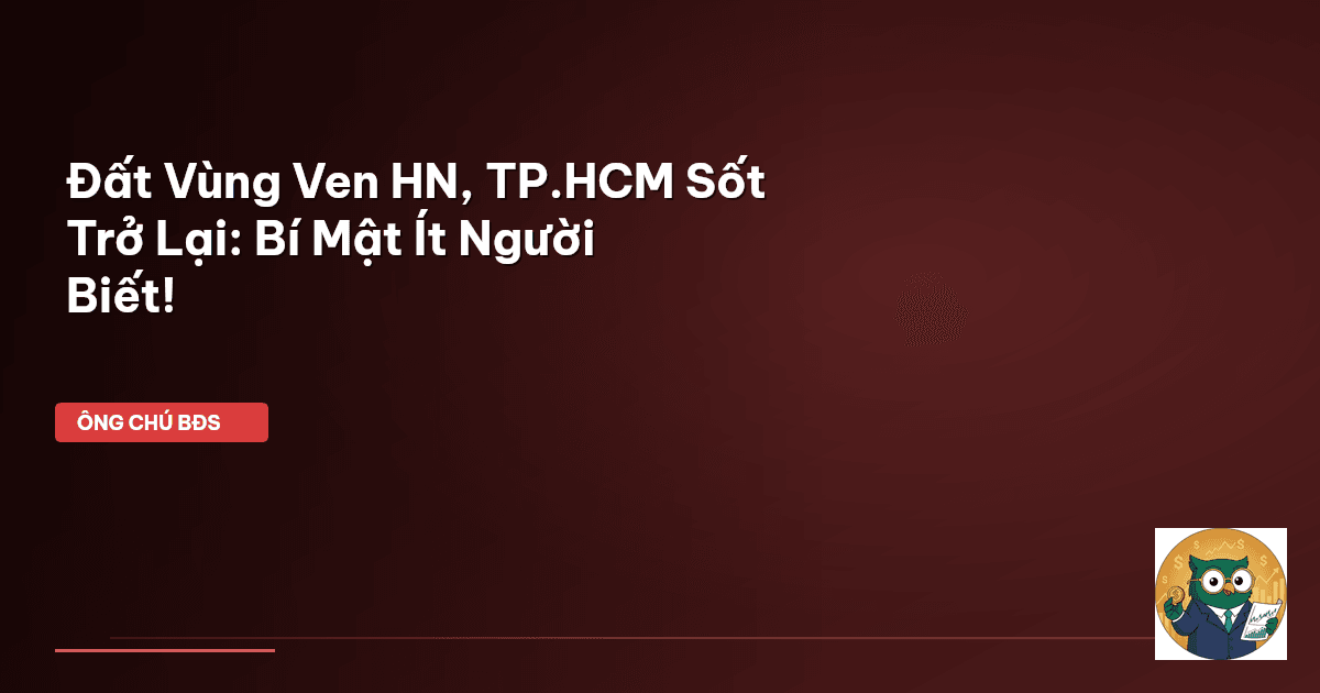 giá đất nền vùng ven
