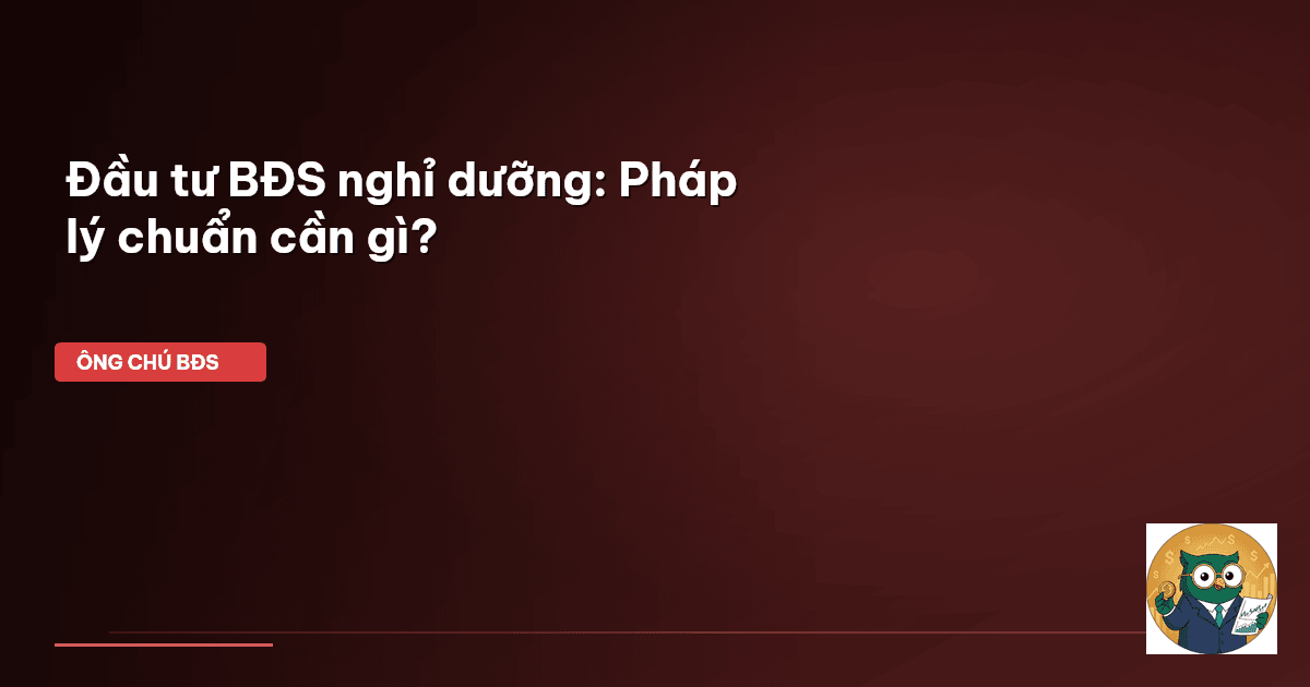 bất động sản nghỉ dưỡng