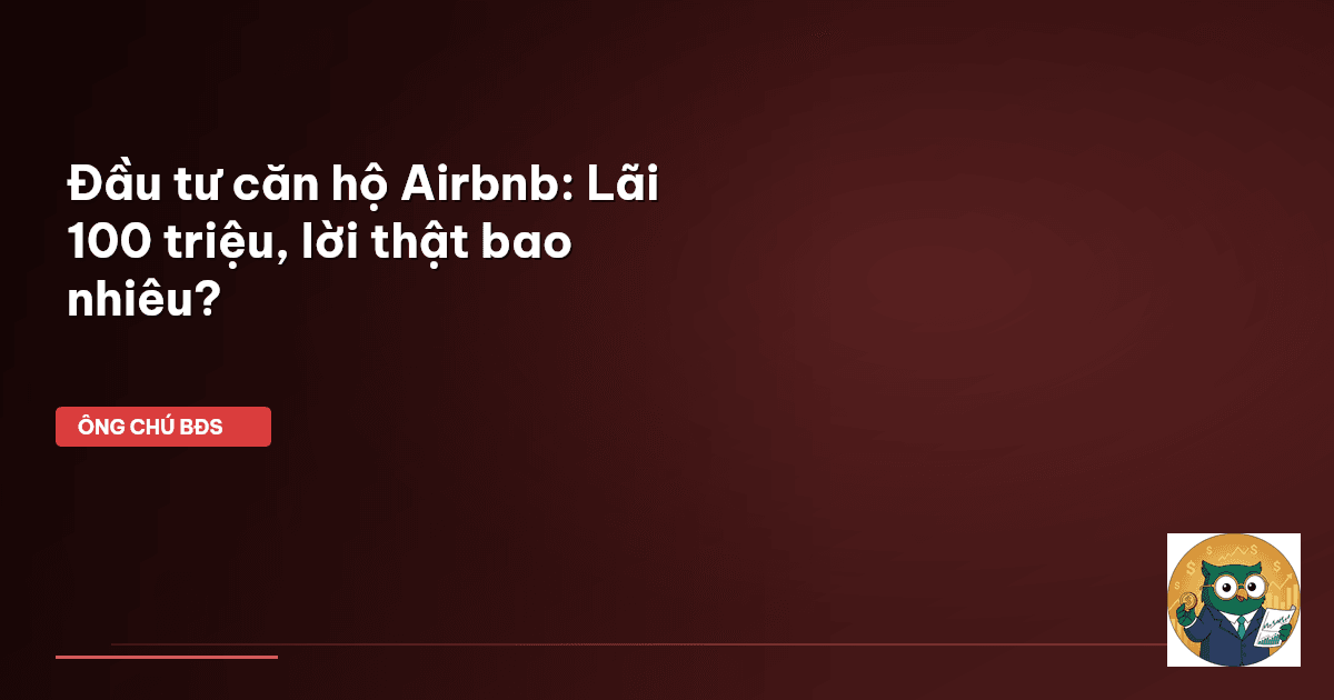 đầu tư căn hộ Airbnb