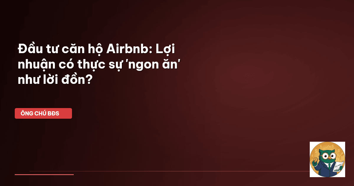 đầu tư căn hộ Airbnb