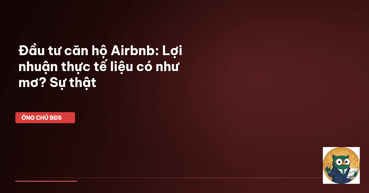 đầu tư căn hộ airbnb