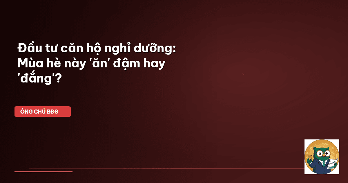 căn hộ nghỉ dưỡng