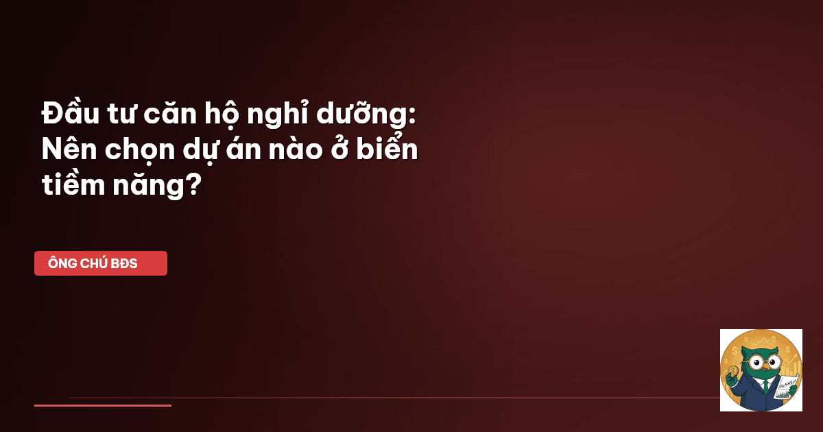 căn hộ nghỉ dưỡng