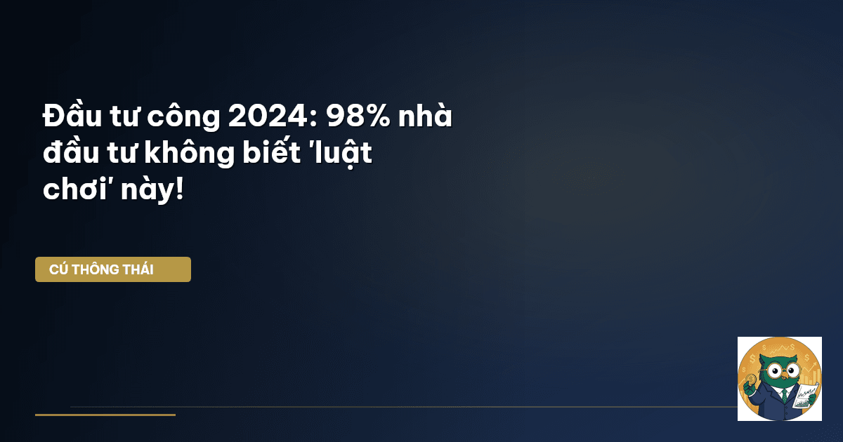 đầu tư công 2024